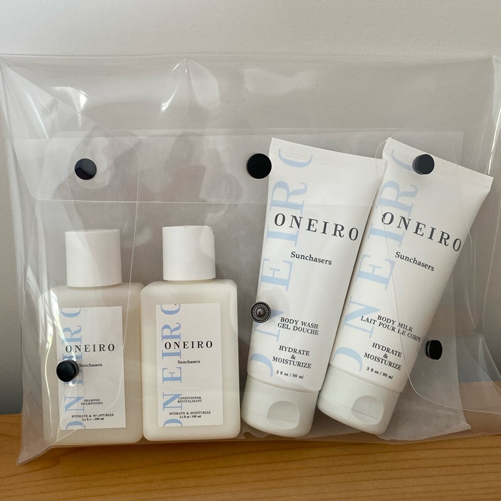 Oneiro Sunchasers 4 pc Travel Kit